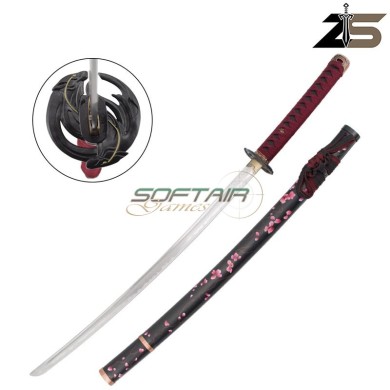 Katana Ornamentale Ispirata alla Katana Sakura in Moonlight Serie Ghost of Yotei ZSwords (ZS755R-2)