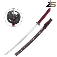 Katana Ornamentale Ispirata alla Katana Sakura in Moonlight Serie Ghost of Yotei ZSwords (ZS755R-2)