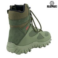 Anfibio VERDE in Pelle e Tessuto Oxford Exagon (EX-BTG)