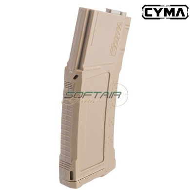Strike Industries 210-Round Mid-Cap Magazine for M4 Tan CYMA® (M249AT)