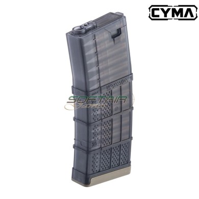 Caricatore Lancer L5AWM .300 Blackout Mid-Cap 190 Colpi Tan CYMA® (M278T)