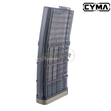 Lancer L5AWM .300 Blackout 190-Round Mid-Cap Magazine Tan CYMA® (M278T)
