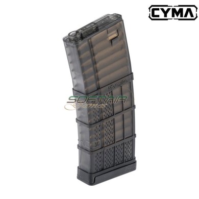 Caricatore Lancer L5AWM 5.56 Mid-Cap 190 Colpi Nero CYMA® (M278A)