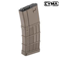 Lancer L5AWM 5.56 190-Round Mid-Cap Magazine Tan CYMA® (M278AT)