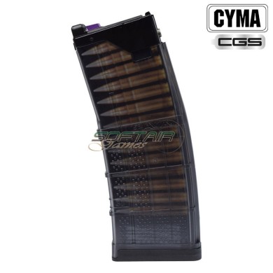 Caricatore a Gas Lancer L5AWM .300 Blackout 30 Colpi Nero CYMA CGS (CM-MAGLC01B)