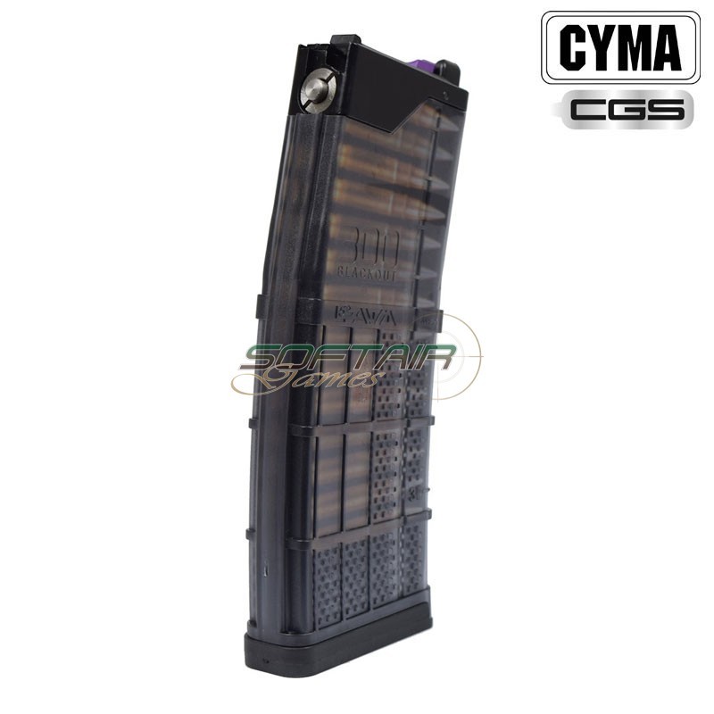 Caricatore a Gas Lancer L5AWM .300 Blackout 30 Colpi Nero CYMA CGS (CM-MAGLC01B)