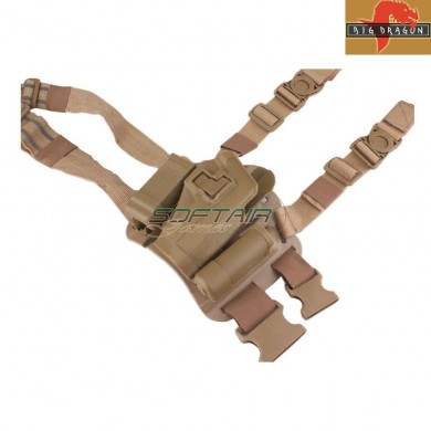 Cqc Holster Set P226 Dark Earth Big Dragon (bd6089de)