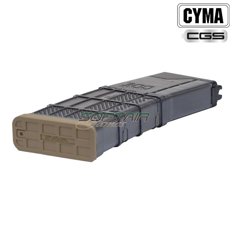 Lancer L5AWM .300BLK 30-Round Gas Magazine Flat Dark Earth CYMA® (CM-MAGLC01T)