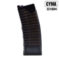 Lancer L5AWM 5.56 30-Round Gas Magazine Black CYMA (CM-MAGLC02B)