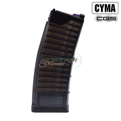 Caricatore a Gas Lancer L5AWM 5.56 30 Colpi Nero CYMA (CM-MAGLC02B)