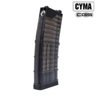 Lancer L5AWM 5.56 30-Round Gas Magazine Black CYMA (CM-MAGLC02B)