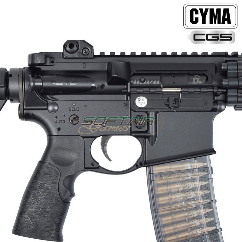Fucile a Gas CGS Daniel Defense MK18 RIII 9.5" Nero CYMA CGS (CM1103B)