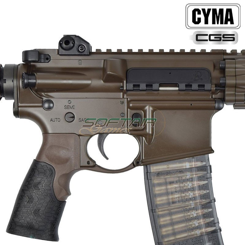 Fucile a Gas CGS Daniel Defense MK18 RIII 9.5" Bronzo CYMA (CM1103R)
