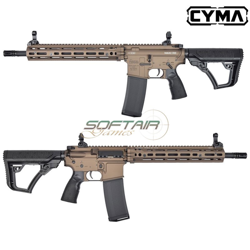 Electric Rifle Daniel Defense M4A1 RIII 14.5" Dark Earth CYMA (CM105AT)
