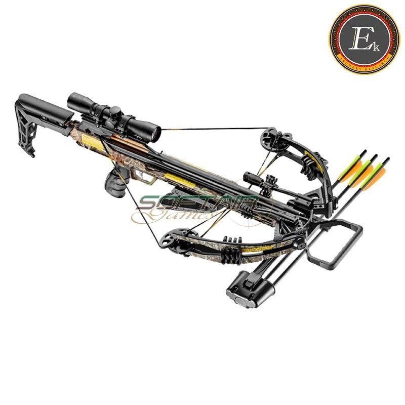 Accelerator 370+ 185 lbs Compound Crossbow Camo EK Archery (CR079M)