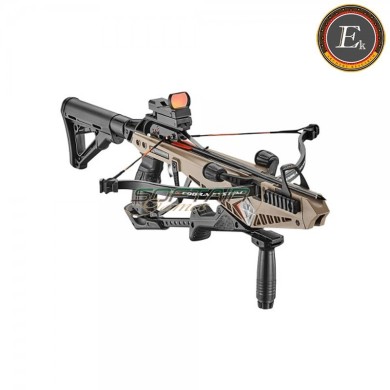 Cobra System RX Deluxe Self Cocking Recurve Crossbow 130 lbs Tan EK Archery (CR090BA-130)