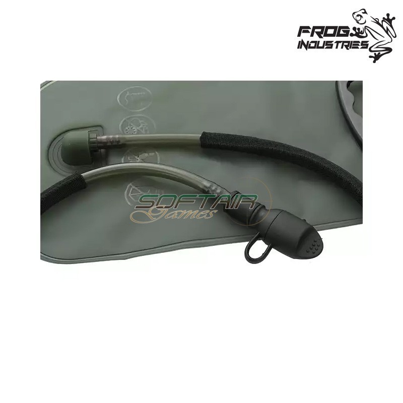 2.5L Hydration Reservoir with Bite Valve Black Frog Industries  (FI-51617094-BK)
