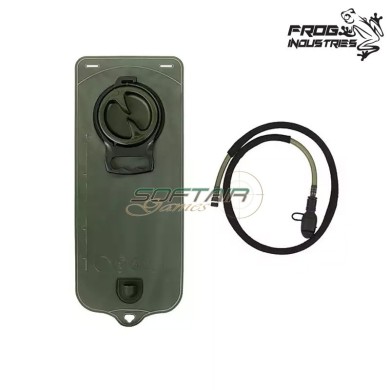 2.5L Hydration Reservoir with Bite Valve Black Frog Industries  (FI-51617094-BK)