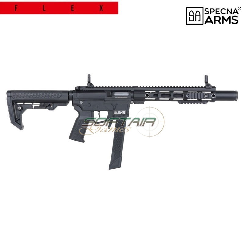 Specna Arms Fucile Elettrico SA-FX02 FLEX Gen.2 HAL ETU Nero (SPE-01-047455)