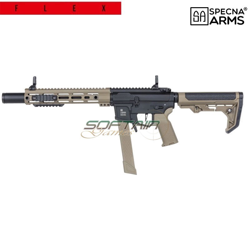 Specna Arms Fucile Elettrico SA-FX02 FLEX Gen.2 HAL ETU Half-Tan (SPE-01-047456)