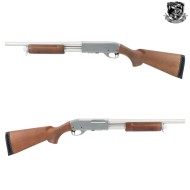 Fucile a Pompa ST870 Vero Legno Argento S&T (S&TM870SV)