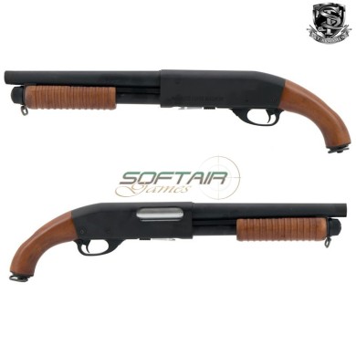 Fucile a Pompa ST870 Short Vero Legno Nero S&T (S&TM870SB)