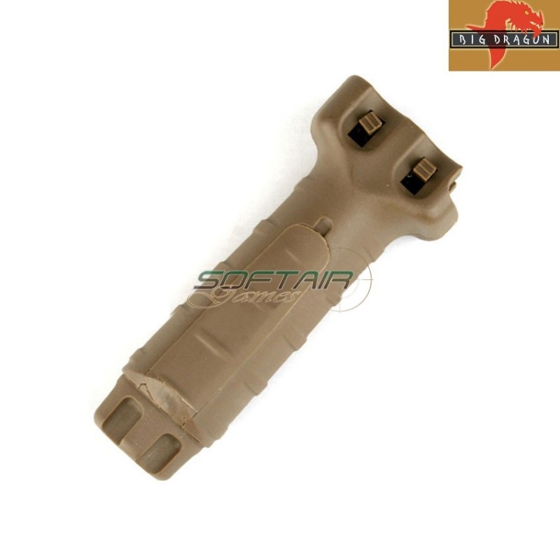 Stubby Style Tango Down Vertical Grip Long Tan Big Dragon (bd3618)