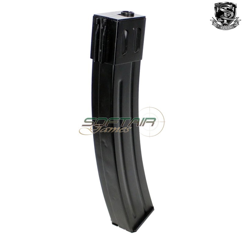Caricatore Mid-Cap 120 Colpi per Serie PPSh Nero S&T (STPP120)
