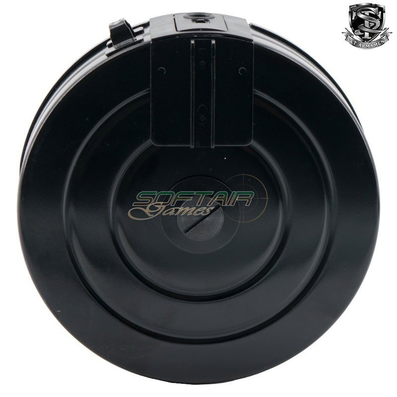 2000-Round Drum Magazine for PPSh Series Black S&T (STPP2000)