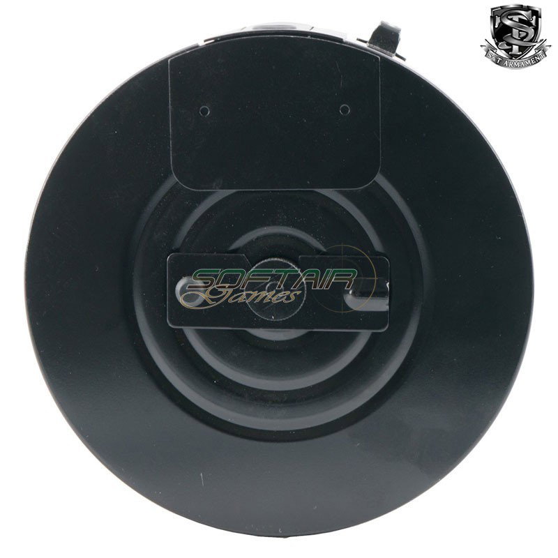 2000-Round Drum Magazine for PPSh Series Black S&T (STPP2000)