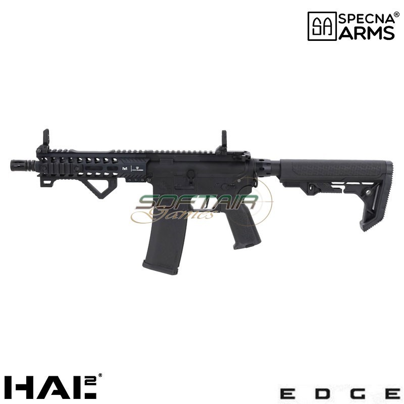 RRA SA-E17 EDGE Gen.2 HAL2 ETU Light Ops Stock Electric Airsoft Rifle Black Specna Arms (SPE-01-047418)