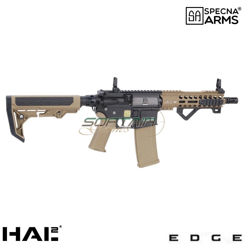 RRA SA-E17 EDGE Gen.2 HAL2 ETU Light Ops Stock Electric Airsoft Rifle Half-Tan Specna Arms (SPE-01-047419)