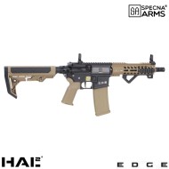 RRA SA-E17 EDGE Gen.2 HAL2 ETU Light Ops Stock Electric Airsoft Rifle Half-Tan Specna Arms (SPE-01-047419)
