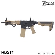 RRA SA-E17 EDGE Gen.2 HAL2 ETU Light Ops Stock Electric Airsoft Rifle Half-Tan Specna Arms (SPE-01-047419)