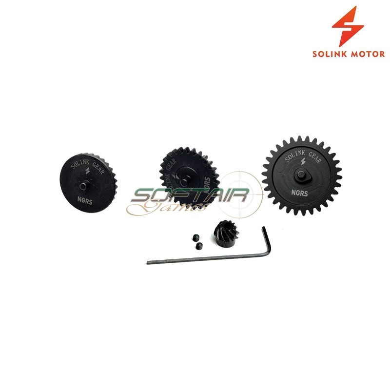 Set Ingranaggi 21:1 NGRS + Pignone Elicoidale Solink (SM-NGRS-21)