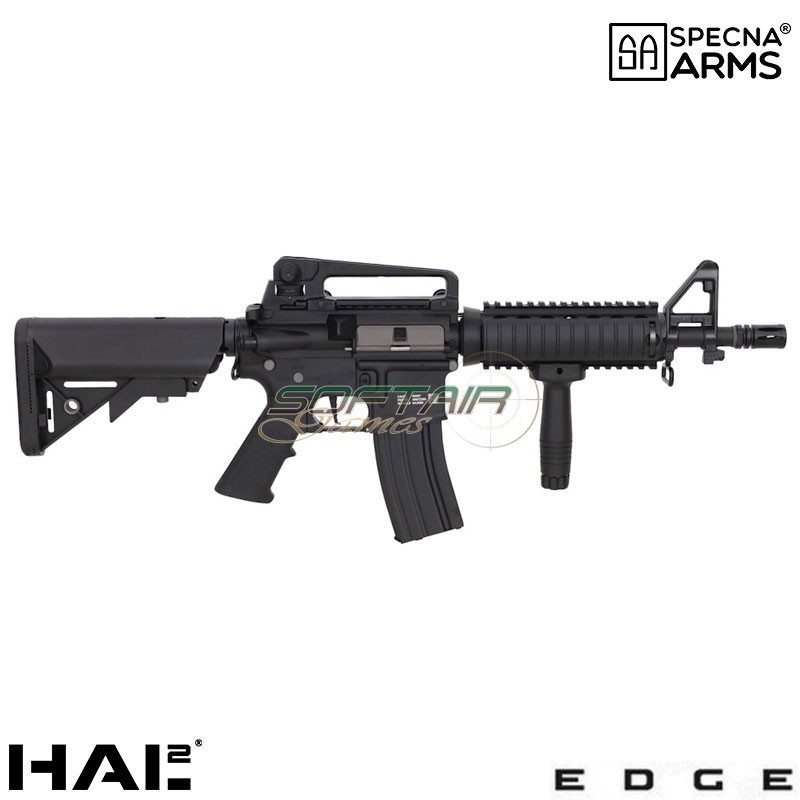 Colt M4A1 CQBR SA-E04 EDGE Gen.2 10.5" HAL2 ETU Electric Airsoft Rifle Black Specna Arms (SPE-01-048887)