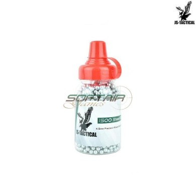 4.5mm Steel BBs in Bottle 1500 pcs JS Tactical (JS-ST4.5 BB1500)