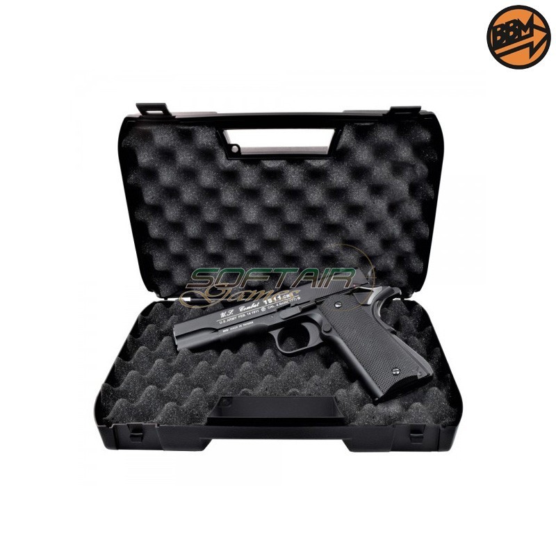 CO2 Blowback Pistol 4.5mm Caliber C.N.816 U.S. COMBAT 1911Bruni (BR-613M)