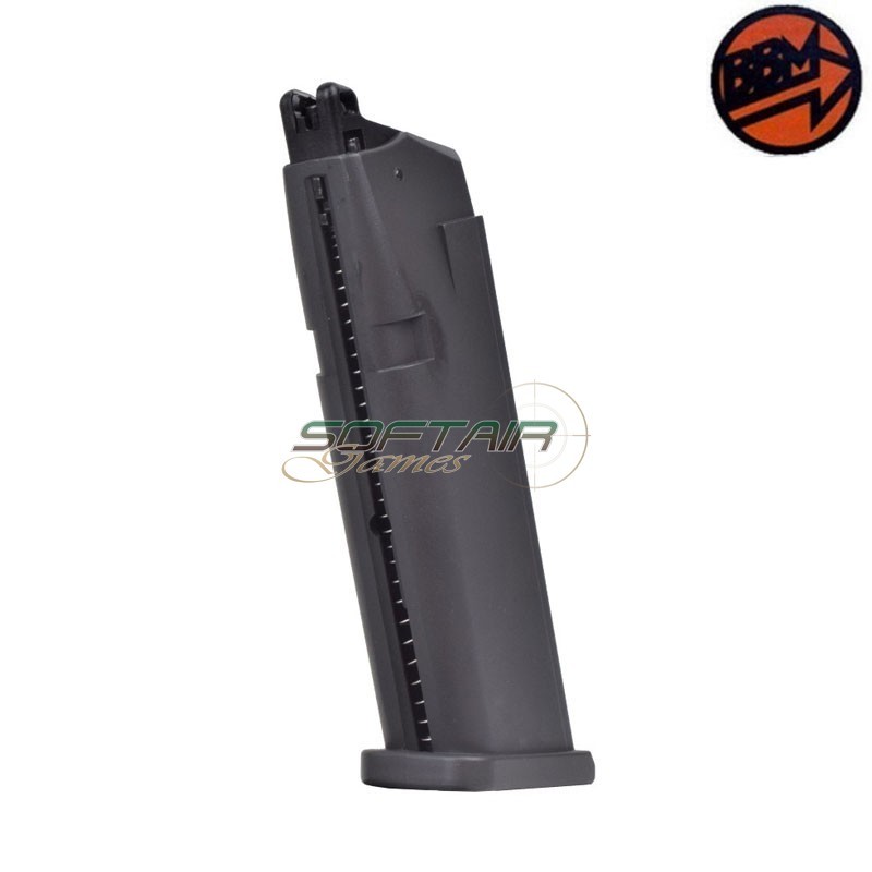 Guns Caricatore CO2 17 Colpi per Pallini Sferici 4,5mm Pistola BR-GAP Bruni (BR-CARGAP)