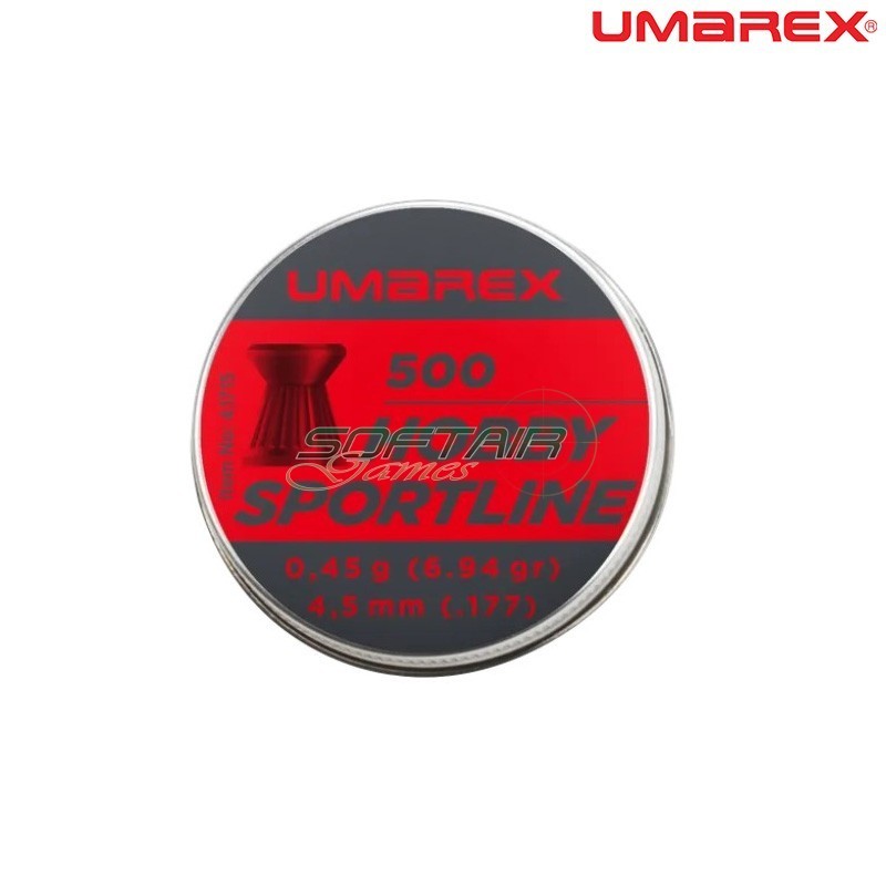 Pallini HOBBY SPORTLINE Calibro 4,5mm 0,45g x500 Umarex (UM-4.1715)
