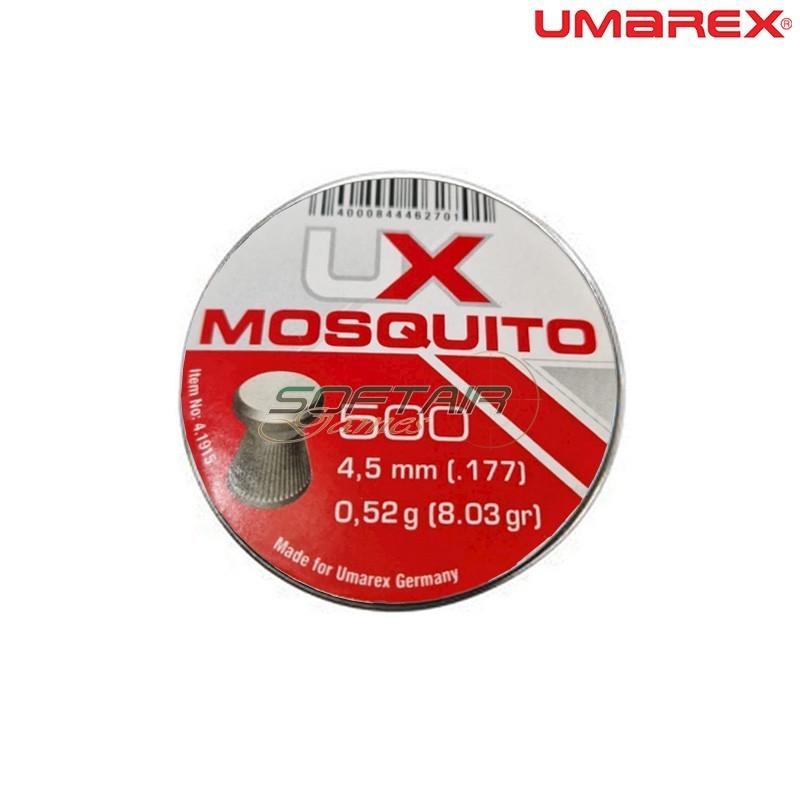Pallini MOSQUITO Calibro 4,5mm 0,52g x500 Umarex (UM-4.1915)