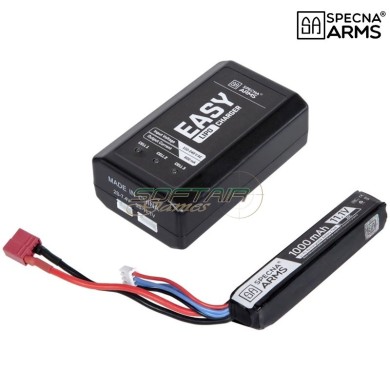 Specna Arms Easy Charger & Battery Pack Li-Po 11.1V 1000mAh con Caricabatterie (SPE-06-040192)