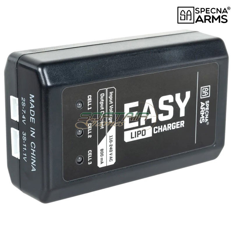 Specna Arms Easy Charger per Batterie Li-Po 2S e 3S 7.4V e 11.1V (SPE-07-047768)
