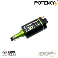Motore Brushless FURY™ Torque/Speed 31K/25K RPM Selezionabile BLDC Potency® (PTY-FURY31K-L)