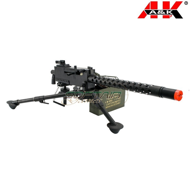 Electric Machine Gun M1919 WWII American Auto Squad Support Weapon W/tripod A&K (M1919)
