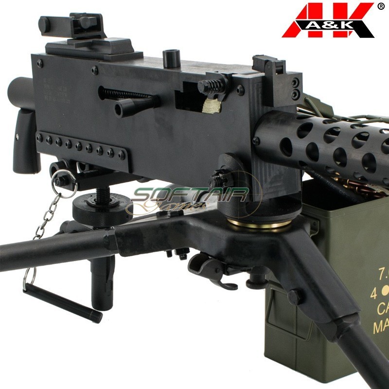 Electric Machine Gun M1919 WWII American Auto Squad Support Weapon W/tripod A&K (M1919)