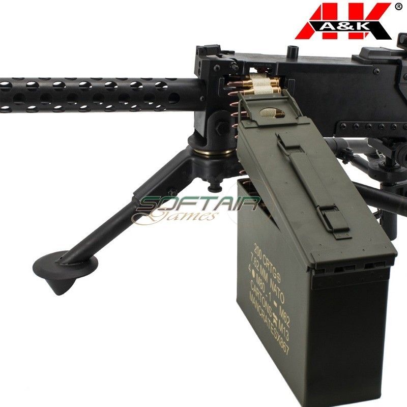 Electric Machine Gun M1919 WWII American Auto Squad Support Weapon W/tripod A&K (M1919)