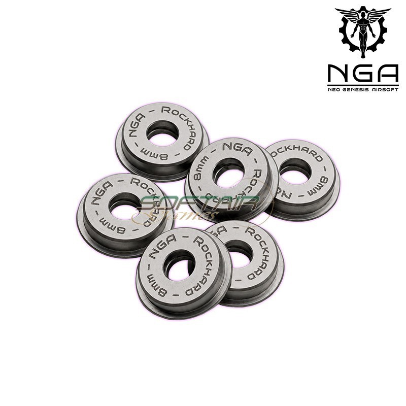Boccole piene autolubrificanti 8mm Low Profile NGA (BUSHL0008)