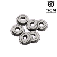 8mm Low Profile Self-Lubricating Solid Bushings NGA (BUSHL0008)