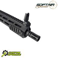 Electric rifle M4 11.1V READY ADV. Level 32bb/S PERUN LIGHTNING Black SGW (sgw-23-bk)